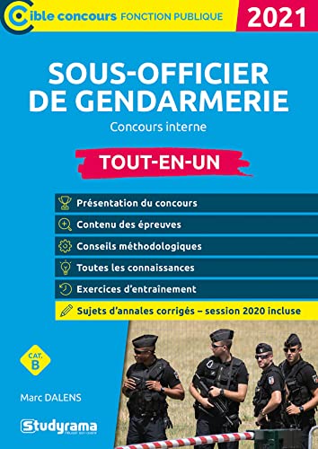 Sous-officier de gendarmerie - Concours interne: Tout-en-un 2021