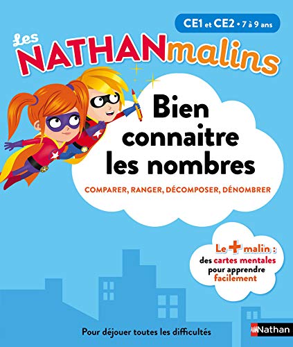 Maths : bien connaître les nombres au CE1 et CE2 - Nathan Malins 7/9 ans