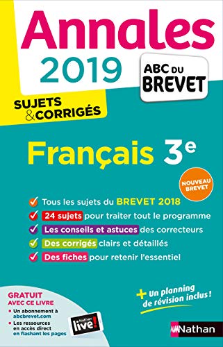Annales ABC du Brevet 2019 - Français