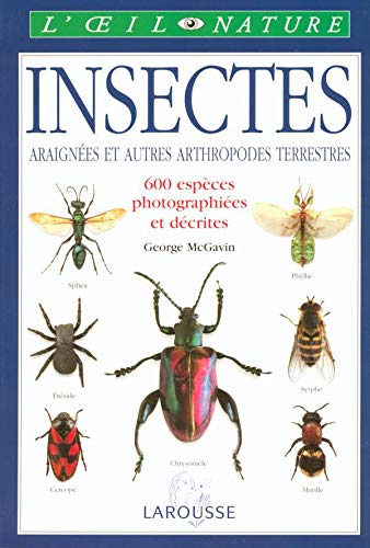 Insectes - Araignées et autres arthropodes terrestres