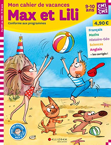 Cahier de vacances Max et Lili CM1/CM2