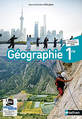 Géographie 1re collection Janin - manuel élève (nouveau programme 2019)