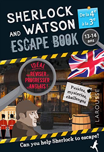 Sherlock Escape book spécial 4e/3e