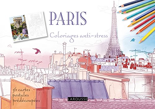 Paris, coloriages anti-stress