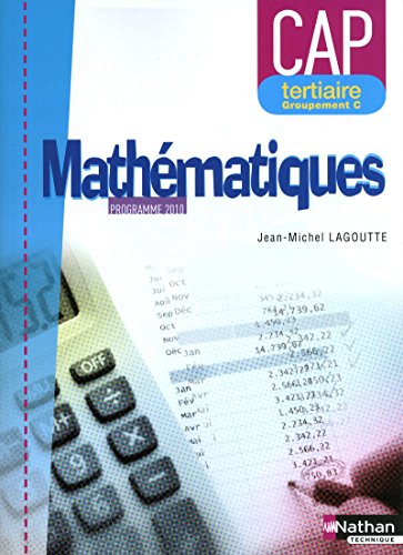 Mathématiques - CAP Tertiaire - Groupement C