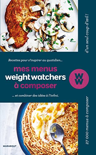 Mes menus Weight Watchers à composer