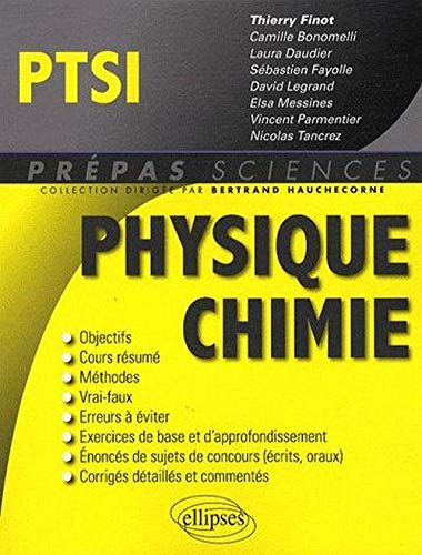 Physique-chimie PTSI