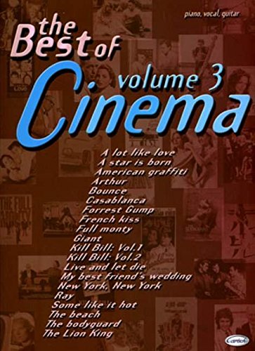 The best of cinema - volume 3 piano, voix, guitare