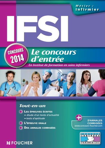 IFSI Le concours d'entrée concours 2014