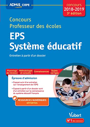Concours professeur des écoles EPS système éducatif entretien à partir dossier