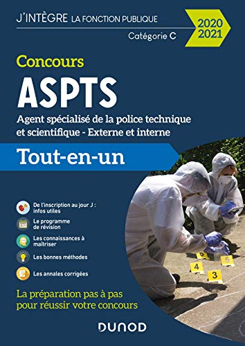 Concours ASPTS Agent spécialisé de la police technique et scientifique - Externe et interne