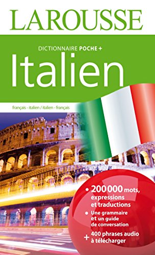 Dictionnaire Larousse poche plus français-italien italien-français