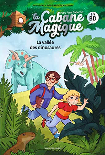 La Cabane magique Bande dessinée, Tome 01: La Cabane Magique BD T1 - La vallée des dinosaures