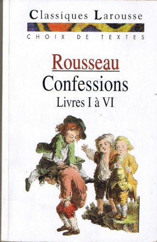 ROUSSEAU CONFESSIONS T.1 NP