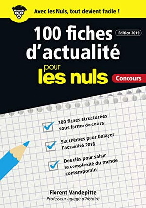 100 fiches d'actualité pour les Nuls