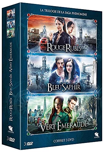 COFFRET LA TRILOGIE DES GEMMES - Rouge Rubis + Bleu Saphir + Vert Émeraude - DVD