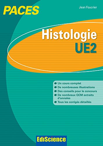 Histologie-UE2 PACES: Manuel, cours + QCM corrigés