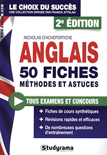 Anglais 50 fiches méthodes et astuces