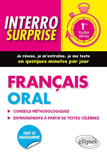 Français Oral 1res Toutes Séries