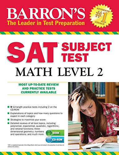 Barron's SAT Subject Test: Math Level 2 with CD-ROM