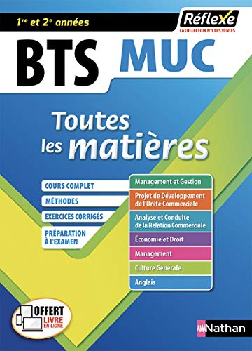 BTS Management des unités commerciales (MUC) 1re et 2e années