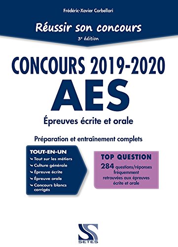 Réussir son concours AES 2019-2020 - Tout-en-un