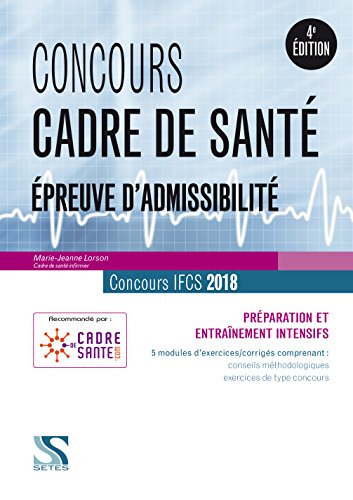 Concours Cadre de Sante 2018 - Epreuve d'admissibilité