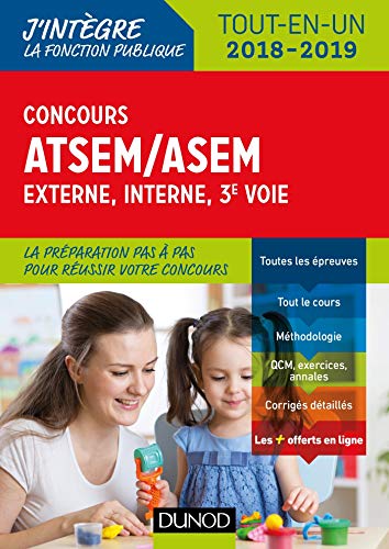 Concours ATSEM/ASEM - Externe, interne, 3e voie - 2018-2019 - Tout-en-un