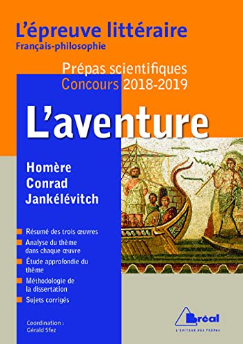 L'aventure - Epreuve littéraire 2018/2019