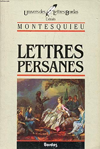 MONTESQ/ULB LETTR.PERSAN (Ancienne Edition)