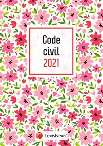 Code civil 2021 - Jaquette Petites fleurs