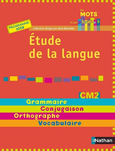 Etude de la langue CM2