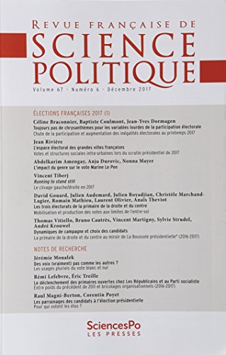 Revue française de science politique 67 T6