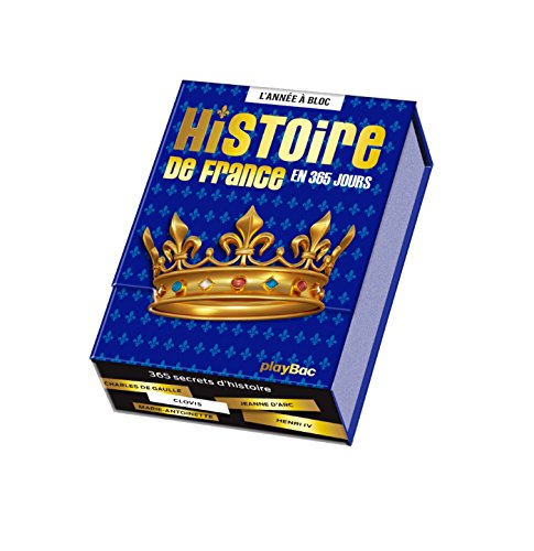 Calendrier Histoire de France en 365 jours - L'Année à Bloc