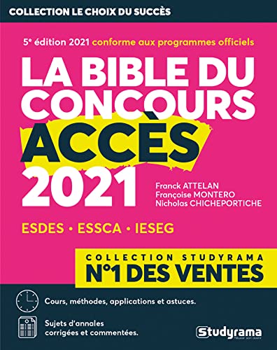 La bible du concours accès 2021