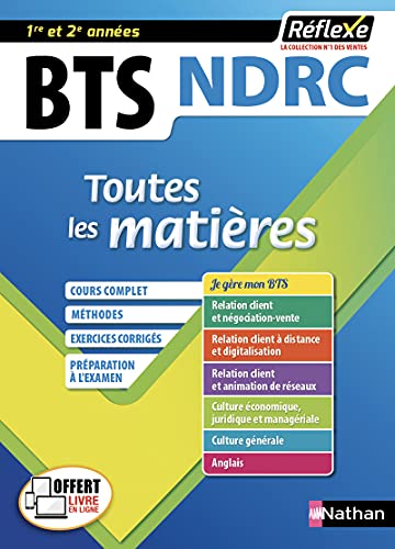 Toutes les matières BTS NDRC - Réflexe (08)