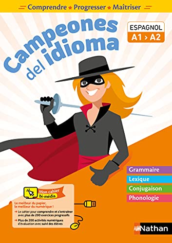 Cahier d'espagnol Campeones del Idioma A1 A2