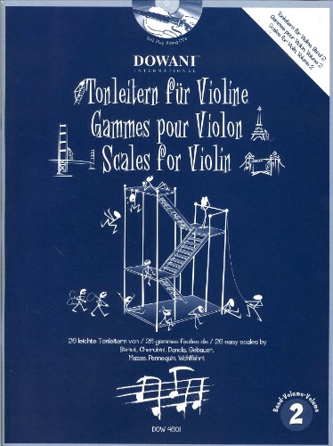 Tonleitern / scales / gammes vol. ii violon+cd