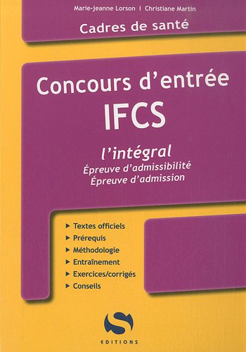 Concours Entrée IFCS - l'intégral