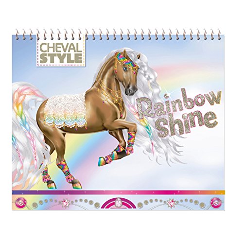 Je dessine mon cheval Rainbow Shine