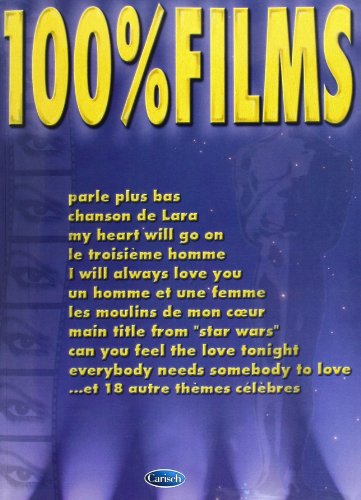 100% Films Piano Vocal Guitar Book
