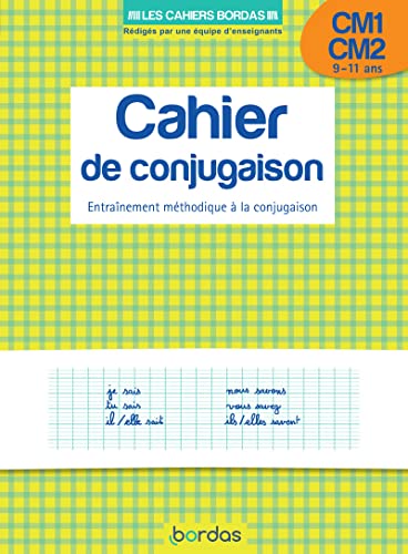 Cahier de conjugaison CM1/CM2