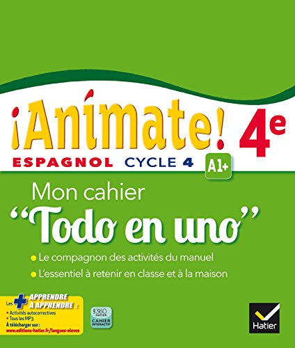 Espagnol 4e Animate! A1+