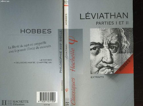Classiques philosophiques : Léviathan, parties 1 et 2