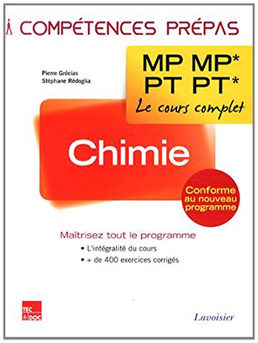Chimie 2e année MP MP* - PT PT*