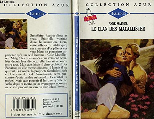 Le clan des Macallister : Collection Harlequin azur n°1377