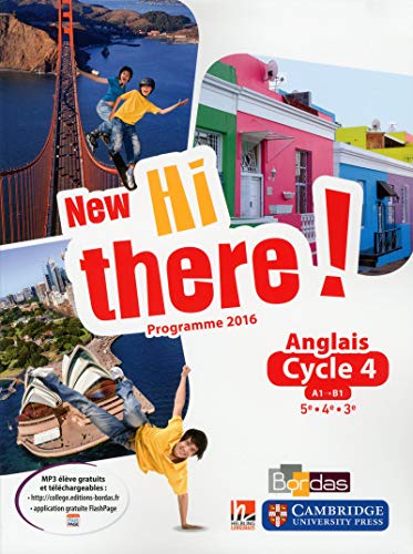 New Hi there! - Anglais Cycle 4