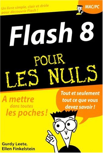 Flash 8 Pour les Nuls
