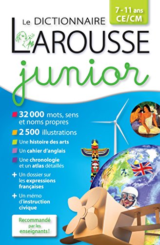 Larousse dictionnaire Junior 7/11 ans [Relié] [2015]