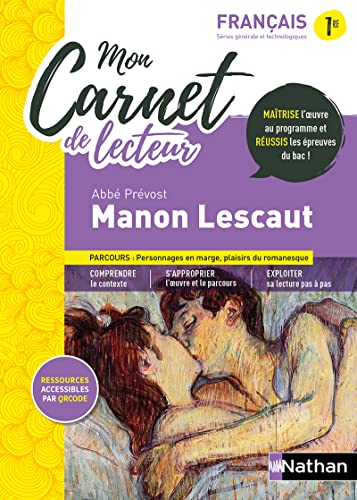 Mon Carnet de lecteur : Manon Lescaut – Abbé Prévost